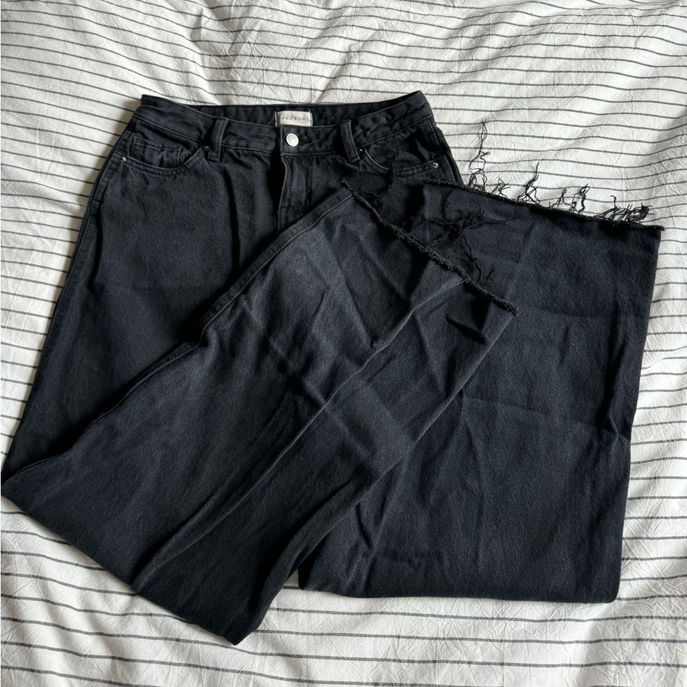 PacSun Casey Black Low Rise Baggy Jeans never worn